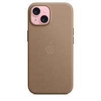 Накладка Apple FineWoven Case с MagSafe для iPhone 15, коричневый
