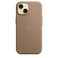 Накладка Apple FineWoven Case с MagSafe для iPhone 15, коричневый