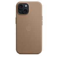 Накладка Apple FineWoven Case с MagSafe для iPhone 15, коричневый