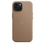 Накладка Apple FineWoven Case с MagSafe для iPhone 15, коричневый