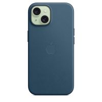 Накладка Apple FineWoven Case с MagSafe для iPhone 15, синий