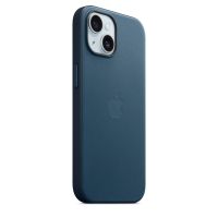 Накладка Apple FineWoven Case с MagSafe для iPhone 15, синий