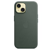 Накладка Apple FineWoven Case с MagSafe для iPhone 15, зелёный
