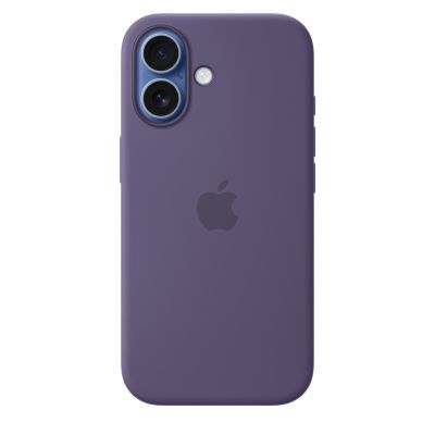Чехол силиконовый Silicone Case с MagSafe для iPhone 17, "Purple Fog"