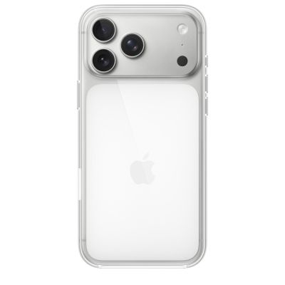 Чехол силиконовый Clear Case with MagSafe для iPhone 17 Pro Max, "Clear"