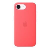 Чехол силиконовый Silicone Case с MagSafe для iPhone 17e, "Bright Guava"
