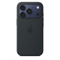 Чехол силиконовый Silicone Case с MagSafe для iPhone 17 Pro, "Black"