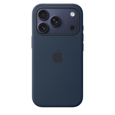 Чехол силиконовый Silicone Case с MagSafe для iPhone 17 Pro, "Midnight"