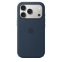 Чехол силиконовый Silicone Case с MagSafe для iPhone 17 Pro, "Midnight"