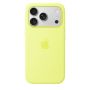 Чехол силиконовый Silicone Case с MagSafe для iPhone 17 Pro, "Neon Yellow"