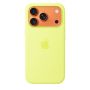Чехол силиконовый Silicone Case с MagSafe для iPhone 17 Pro, "Neon Yellow"
