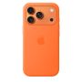 Чехол силиконовый Silicone Case с MagSafe для iPhone 17 Pro, "Orange"