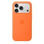 Чехол силиконовый Silicone Case с MagSafe для iPhone 17 Pro, "Orange"