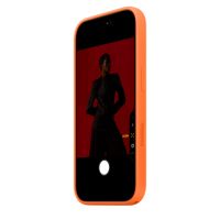 Чехол силиконовый Silicone Case с MagSafe для iPhone 17 Pro, "Orange"