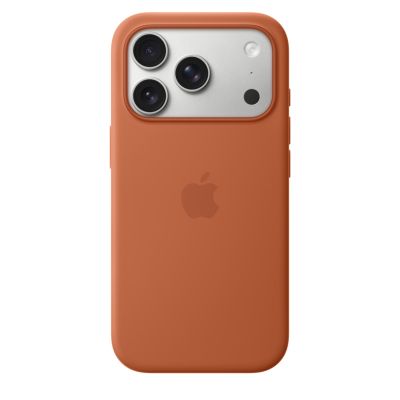 Чехол силиконовый Silicone Case с MagSafe для iPhone 17 Pro, "Terra Cotta"