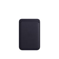Кожаный кошелёк FineWoven с MagSafe для iPhone 16, чёрный