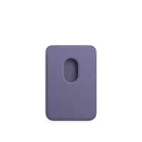 Кожаный кошелёк FineWoven с MagSafe для iPhone 16 Pro Max, глициния