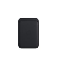 Кожаный кошелёк FineWoven с MagSafe для iPhone 16 Plus, тёмная ночь