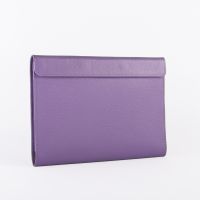 Чехол-конверт Alexander для MacBook Pro 13" / Air 13", NEW, кожа, классика, орхидея