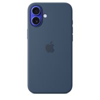 Чехол силиконовый чехол Silicone Case с MagSafe для iPhone 16 Plus, "Denim"