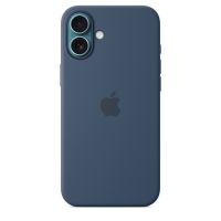 Чехол силиконовый чехол Silicone Case с MagSafe для iPhone 16 Plus, "Denim"