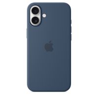 Чехол силиконовый чехол Silicone Case с MagSafe для iPhone 16 Plus, "Denim"