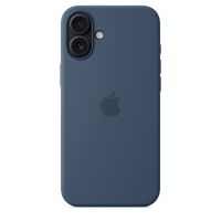 Чехол силиконовый чехол Silicone Case с MagSafe для iPhone 16 Plus, "Denim"