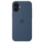 Чехол силиконовый чехол Silicone Case с MagSafe для iPhone 16 Plus, "Denim"