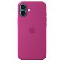 Чехол силиконовый чехол Silicone Case с MagSafe для iPhone 16 Plus, "Fuchsia"