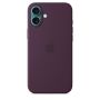 Чехол силиконовый чехол Silicone Case с MagSafe для iPhone 16 Plus, "Plum"