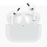 Белый силиконовый чехол для AirPods Pro 2
