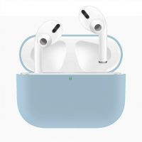 Голубой силиконовый чехол для AirPods Pro 2