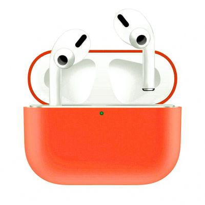 Оранжевый силиконовый чехол для AirPods Pro 2 