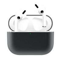 Серый силиконовый чехол для AirPods Pro 2 