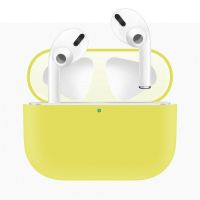 Жёлтый силиконовый чехол для AirPods Pro 2