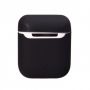Cиликоновый чехол для AirPods 2 (Чёрный) 