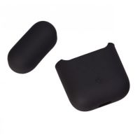 Cиликоновый чехол для AirPods 2 (Чёрный) 