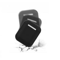 Cиликоновый чехол для AirPods 2 (Чёрный) 