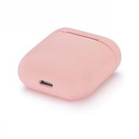 Cиликоновый чехол для AirPods 2 (Пудровый)