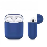 Cиликоновый чехол для AirPods 2 (Синий)