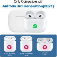 Белый силиконовый чехол Protective Silicone для AirPods 3