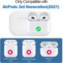 Белый силиконовый чехол Protective Silicone для AirPods 3