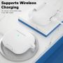 Белый силиконовый чехол Protective Silicone для AirPods 3