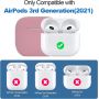 Бобово-розовый силиконовый чехол Protective Silicone для AirPods 3