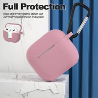 Бобово-розовый силиконовый чехол Protective Silicone для AirPods 3