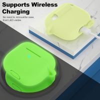 Флуоресцентный зелёный силиконовый чехол Protective Silicone для AirPods 3