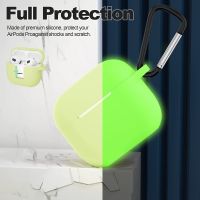 Флуоресцентный зелёный силиконовый чехол Protective Silicone для AirPods 3