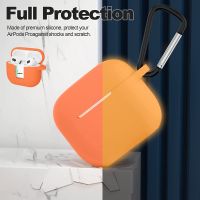 Флуоресцентный оранжевый силиконовый чехол Protective Silicone для AirPods 3