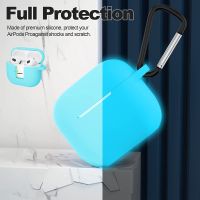 Флуоресцентный синий силиконовый чехол Protective Silicone для AirPods 3