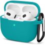 Изумрудно-зелёный силиконовый чехол Protective Silicone для AirPods 3